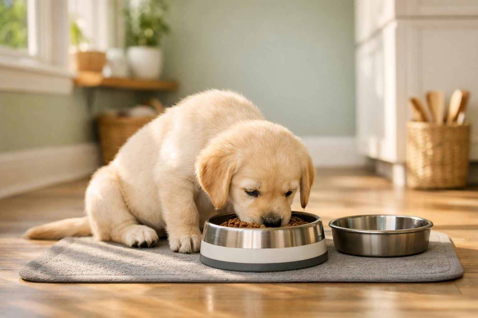 Daily puppy training routine schedule